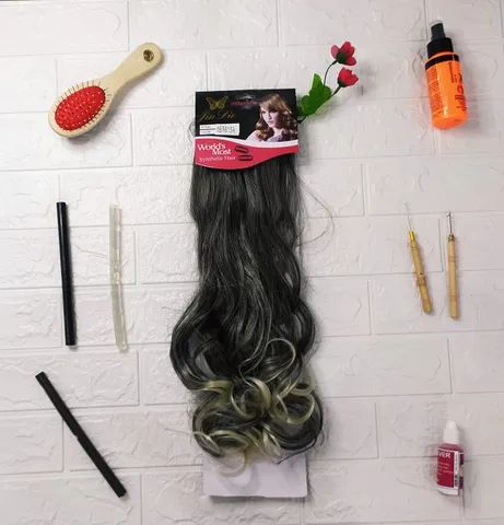 Cabelo De Fibra Japonasa 1 Tela Tic Tac - Cor (1bt613a)