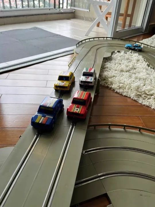 Autorama Estrela 4 Fiats - Baixei pra vender ! Brinquedo de verdade! - Foto 4