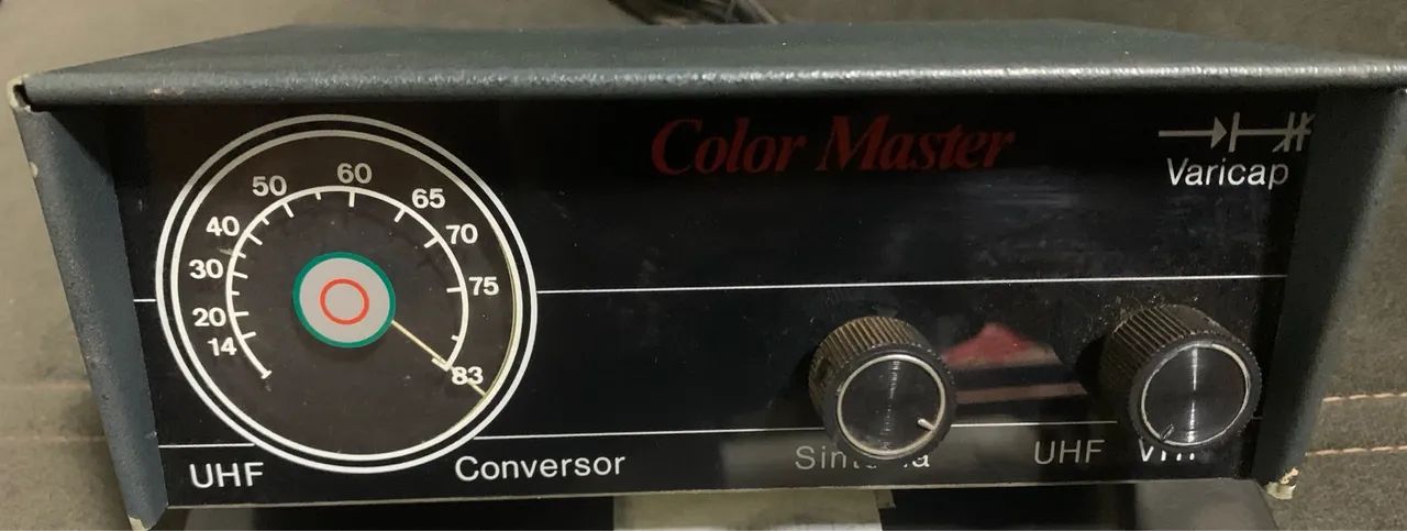 Conversor antigo Acoplador de Antena VHF/UHF para TV