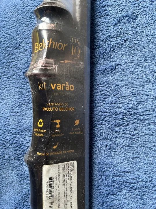 Varão para Cortina Belchior - Kit Completo - Foto 2