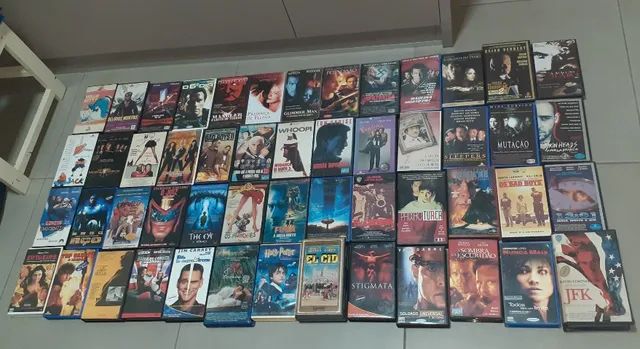 Fitas VHS 79 reais cada originais e testadas
