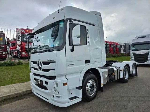 Mb Actros 2546 6x2 Ano 19 Automático Retarder Freio A Tambor ar condicionado