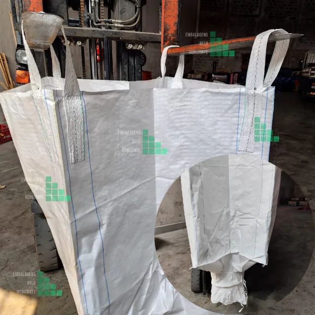 Big Bag de Ráfia com Válvula no Fundo - Robustez e Praticidade