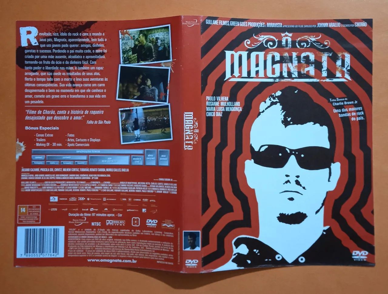 Dvd O Magnata (Encarte Interno) - Foto 3