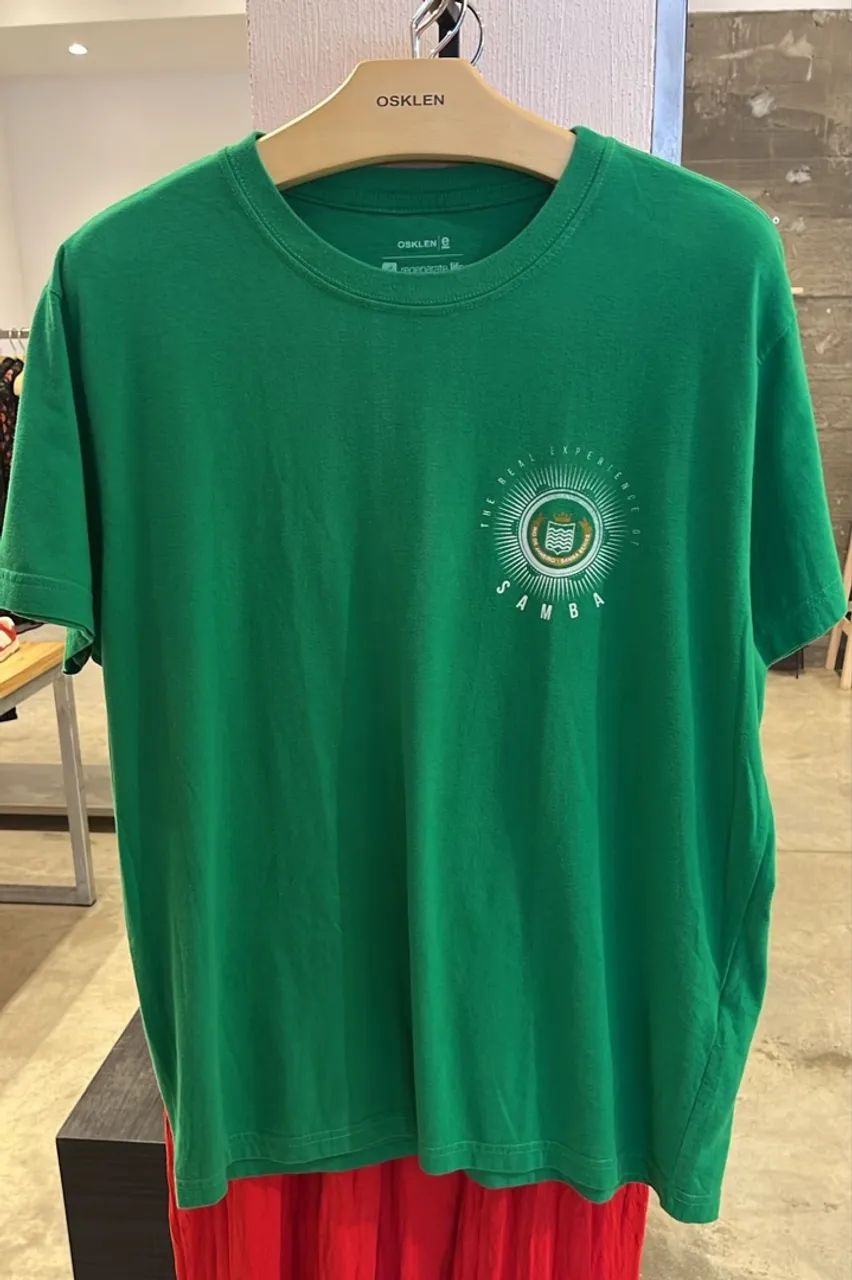 Camiseta Osklen Verde Samba