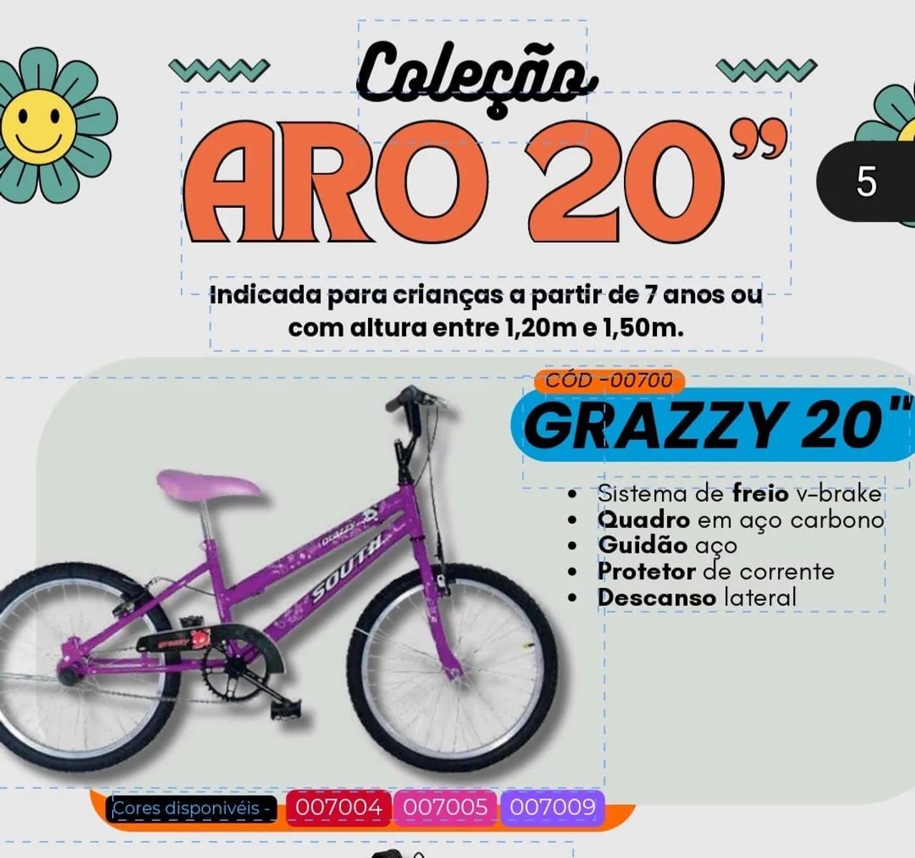 Bicicleta Aro 20