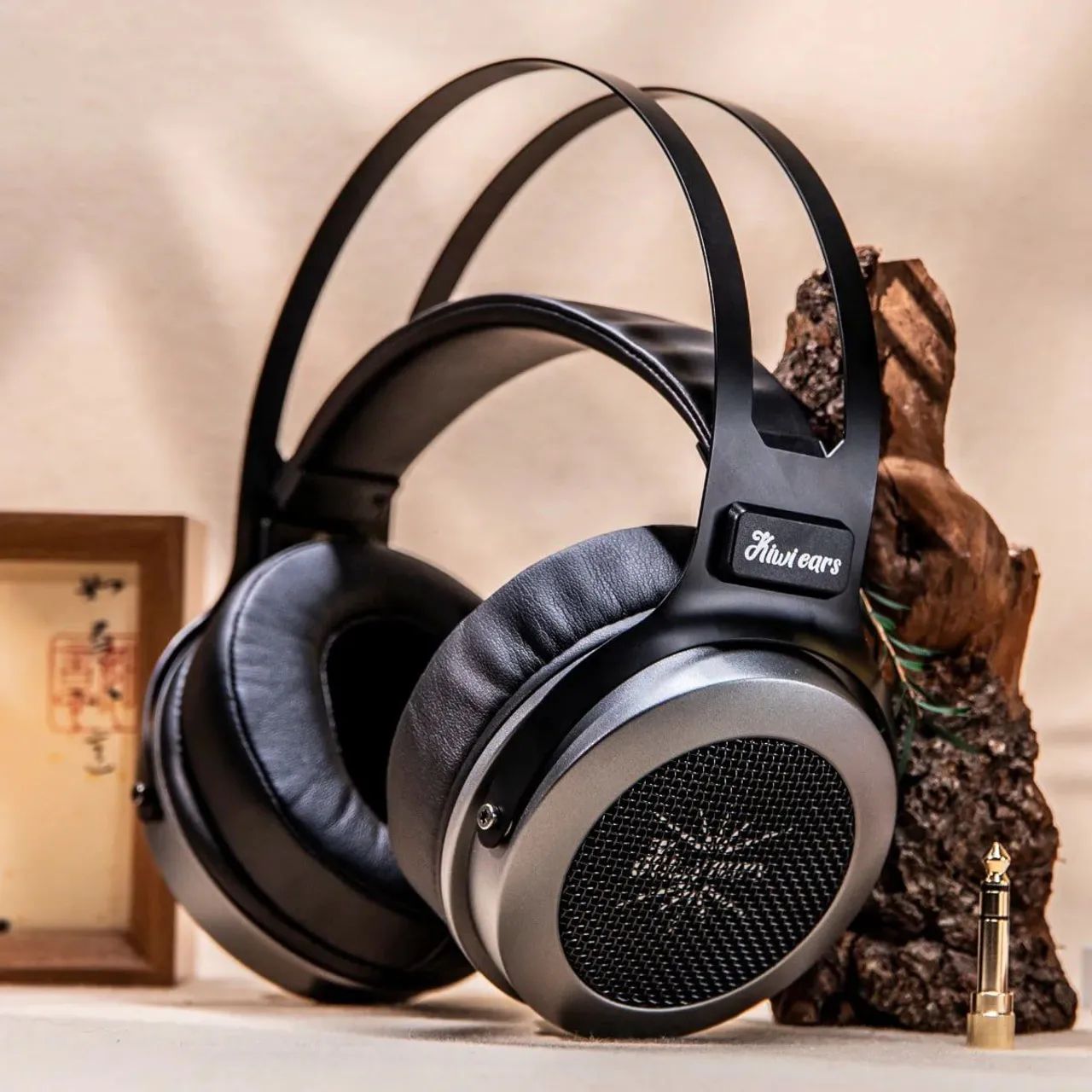 Kiwi Ears Altruva 50mm ヘッドフォン ブラックウッド Headphone Kiwi Ears Altruva dinâmico 50mm open back - Fones de