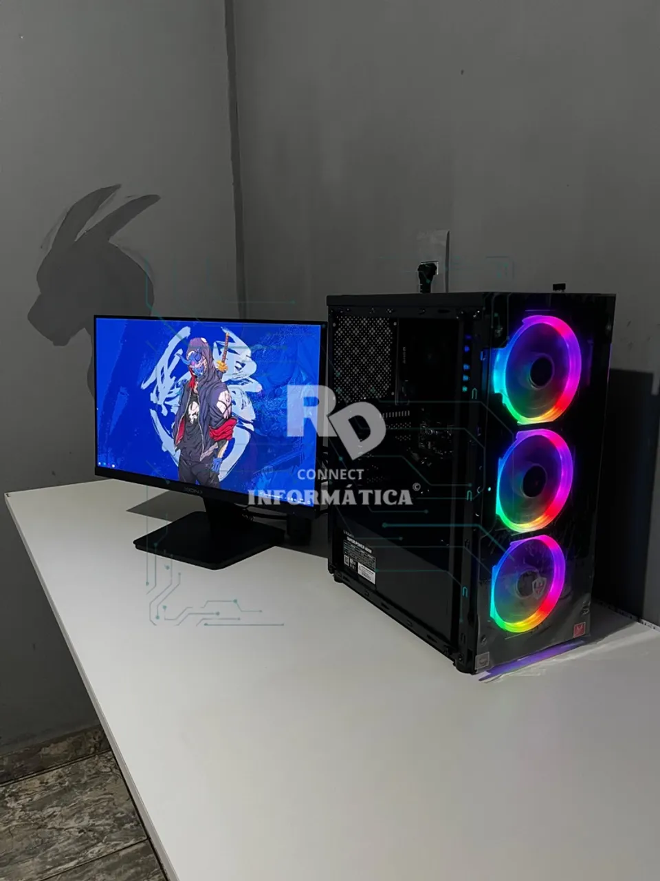 PC Gamer Ryzen 3 + Monitor + Garantia + 12x vezes