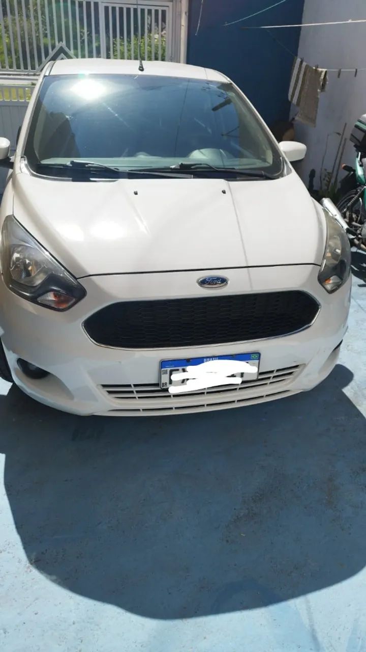 Ford Ka 1.0 SEL Branco 2017 - Completo Ótimo estado