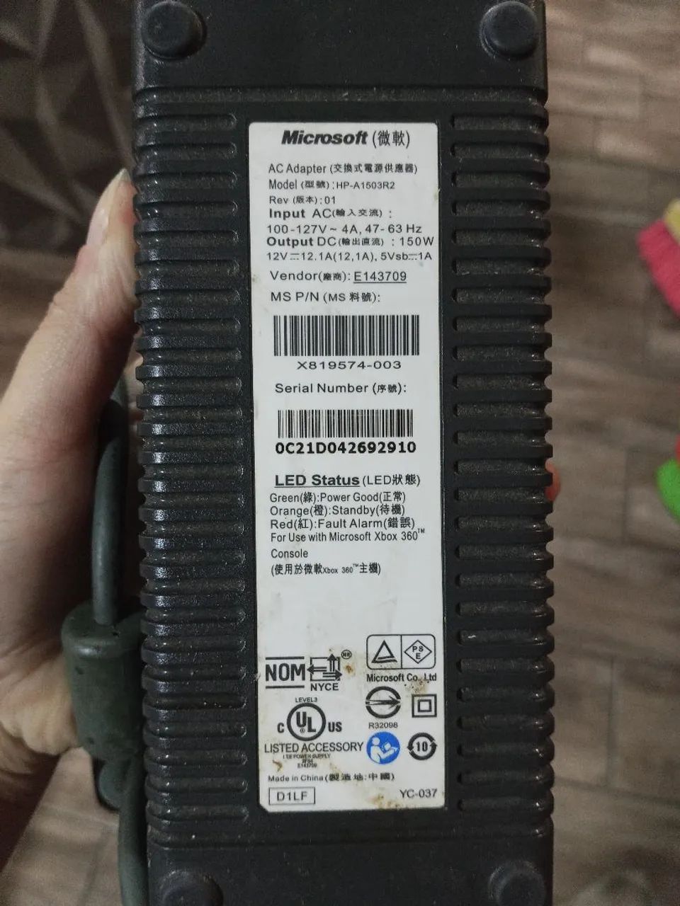 Fonte Xbox 360 FAT original - Foto 2
