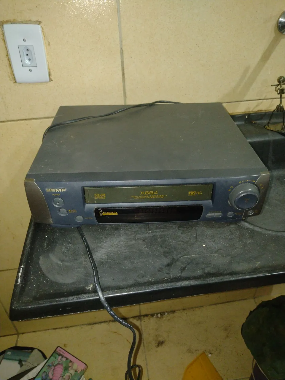 Vídeo Cassete Semp Toshiba X684 VHS Hi-Fi