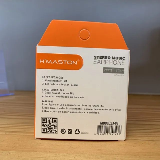 Fone de Ouvido Hmaston  Intra Auricular - Foto 5