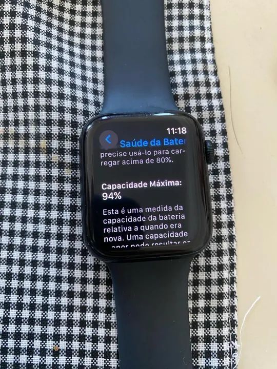 Apple Watch SE (2 Geração) - Preto - Pulseira Original - Foto 3