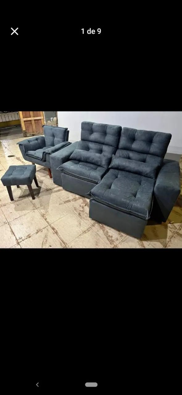 FÁBRICA DE SOFÁS. ESTOFADOS A PARTIR DE R$249. PAGUE NA ENTREGA ? - Foto 5