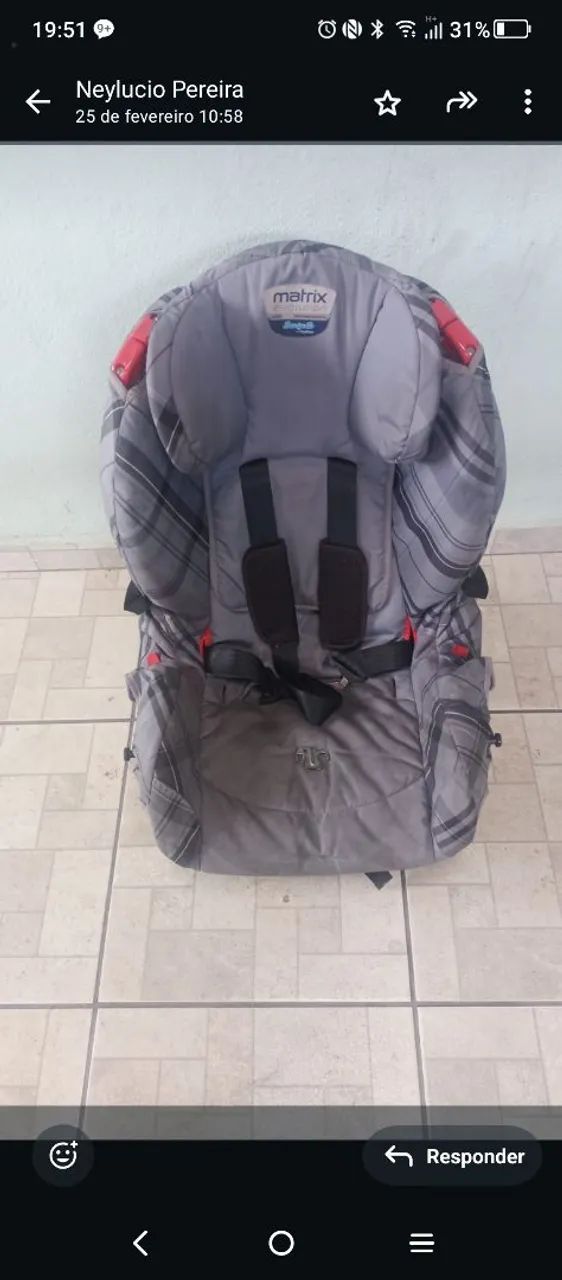 Cadeira de bebê para carro 