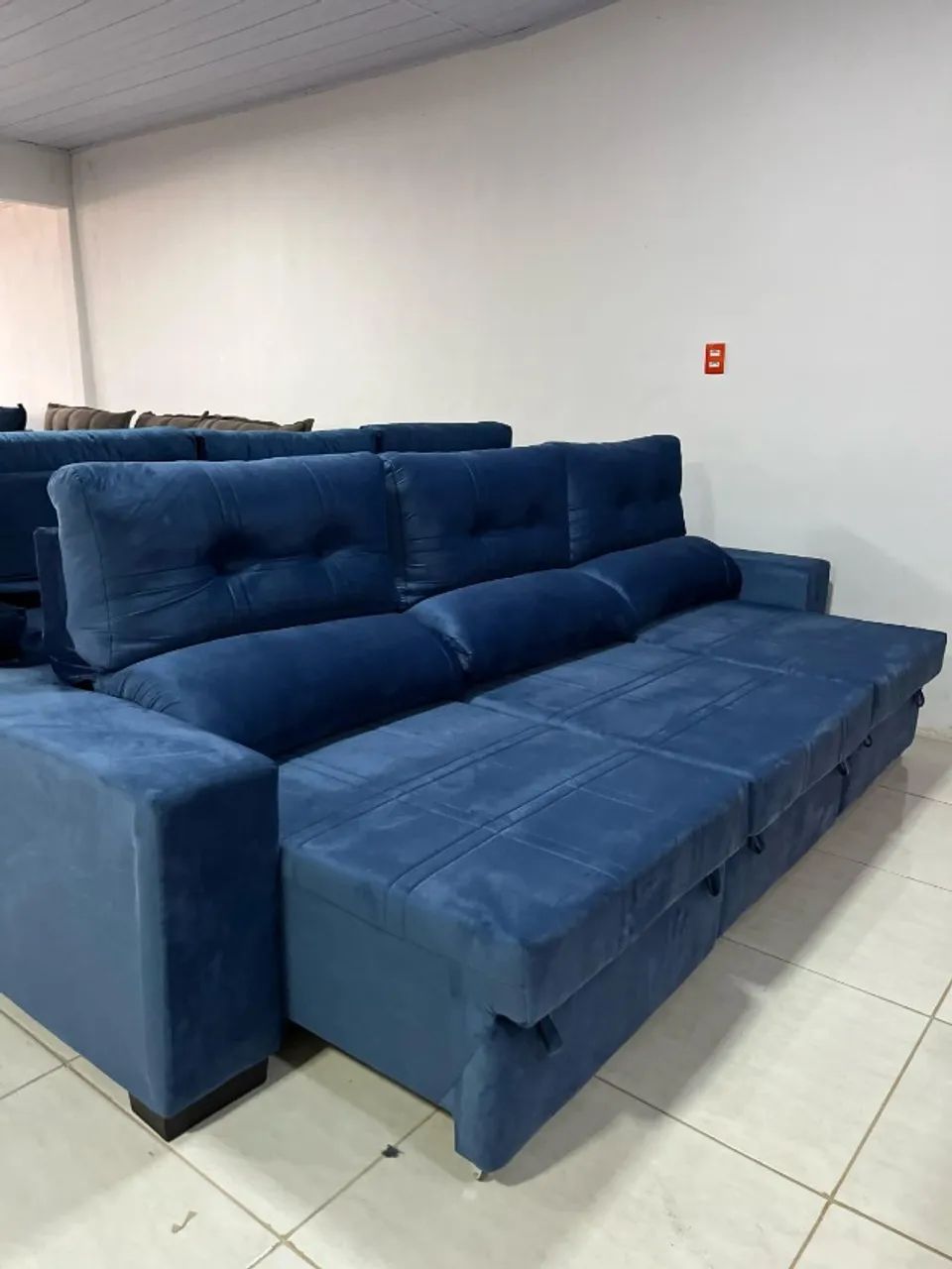 Sofá retratil e Reclinavel 3 modúlos, Largura 3.10m , Linha Premium  - Foto 3