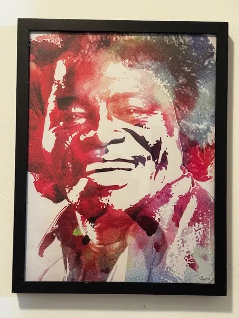 Quadro James Brown (Russ) - Urban Arts | Edição Ultra Rara (2/250)