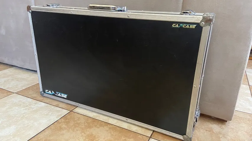 Case capcase para pedais de guitarra, DJ etc muito novo