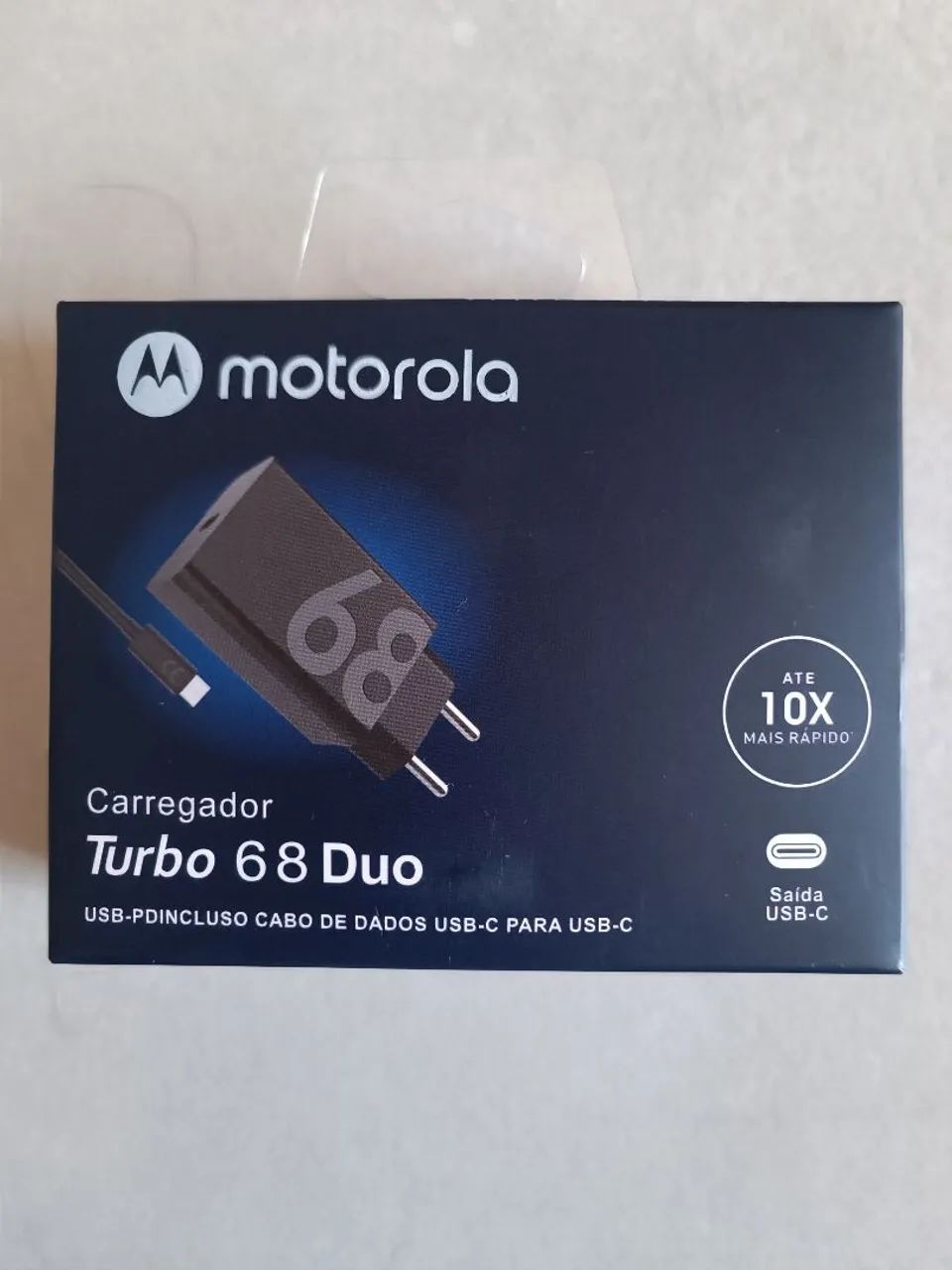 Carregador Turbo 68 Duo Motorola