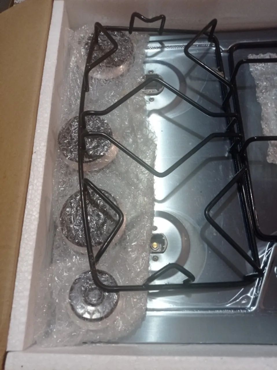 Cooktop Fischer 5 Bocas Gás - Mesa Inox | Novo e com Ótimo Preço! [DF ou Gyn]  - Foto 3