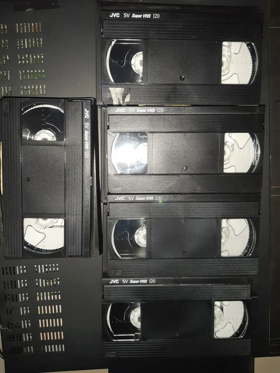 Fitas VHS S-VHS Panasonic e JVC  - Profissionais - 10 unidades - Foto 3