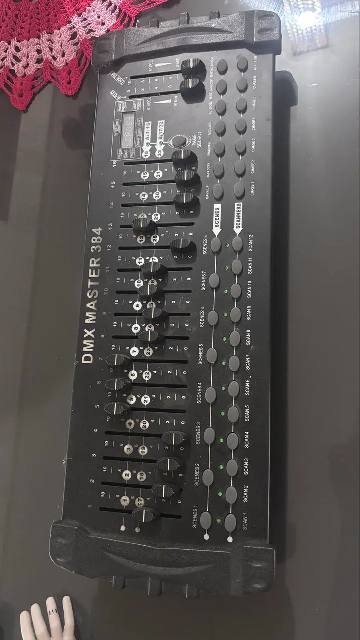 mesa controladora DMX Master 384