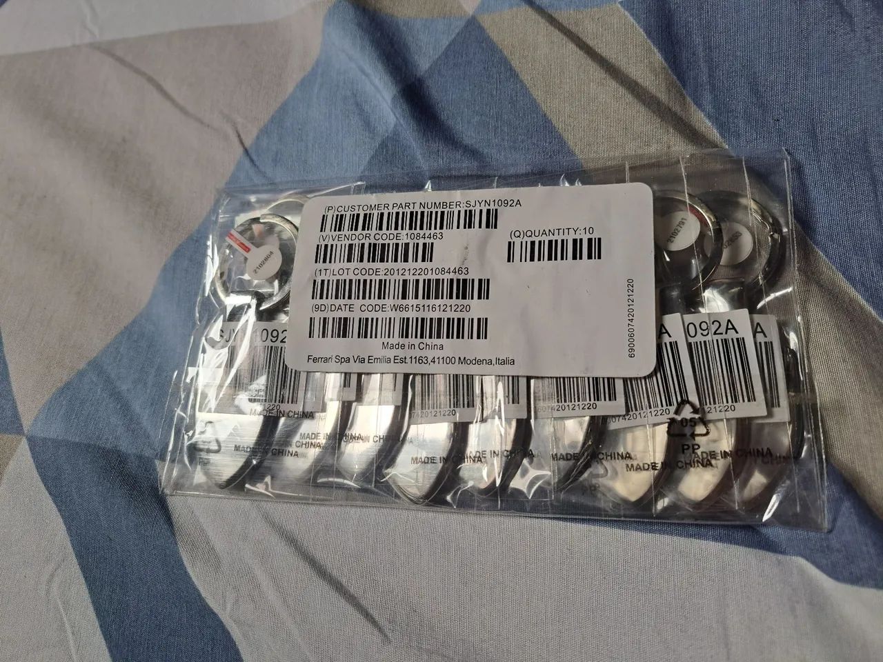 Chaveiros Ferrari - Kit com 10 unidades - Foto 2