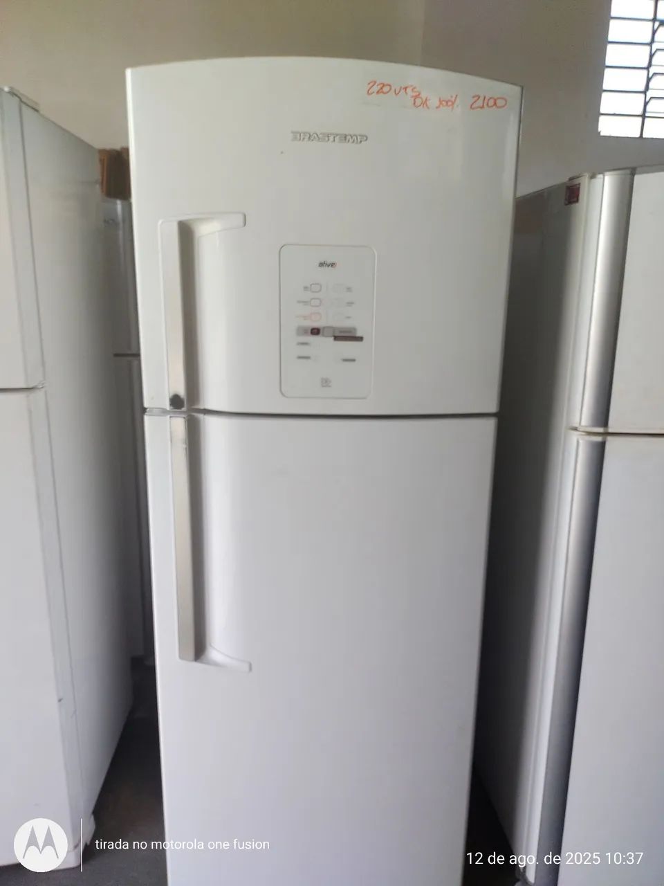 REFRIGERADOR BRASTEMP ATIVE FROST FREE 440L 220V