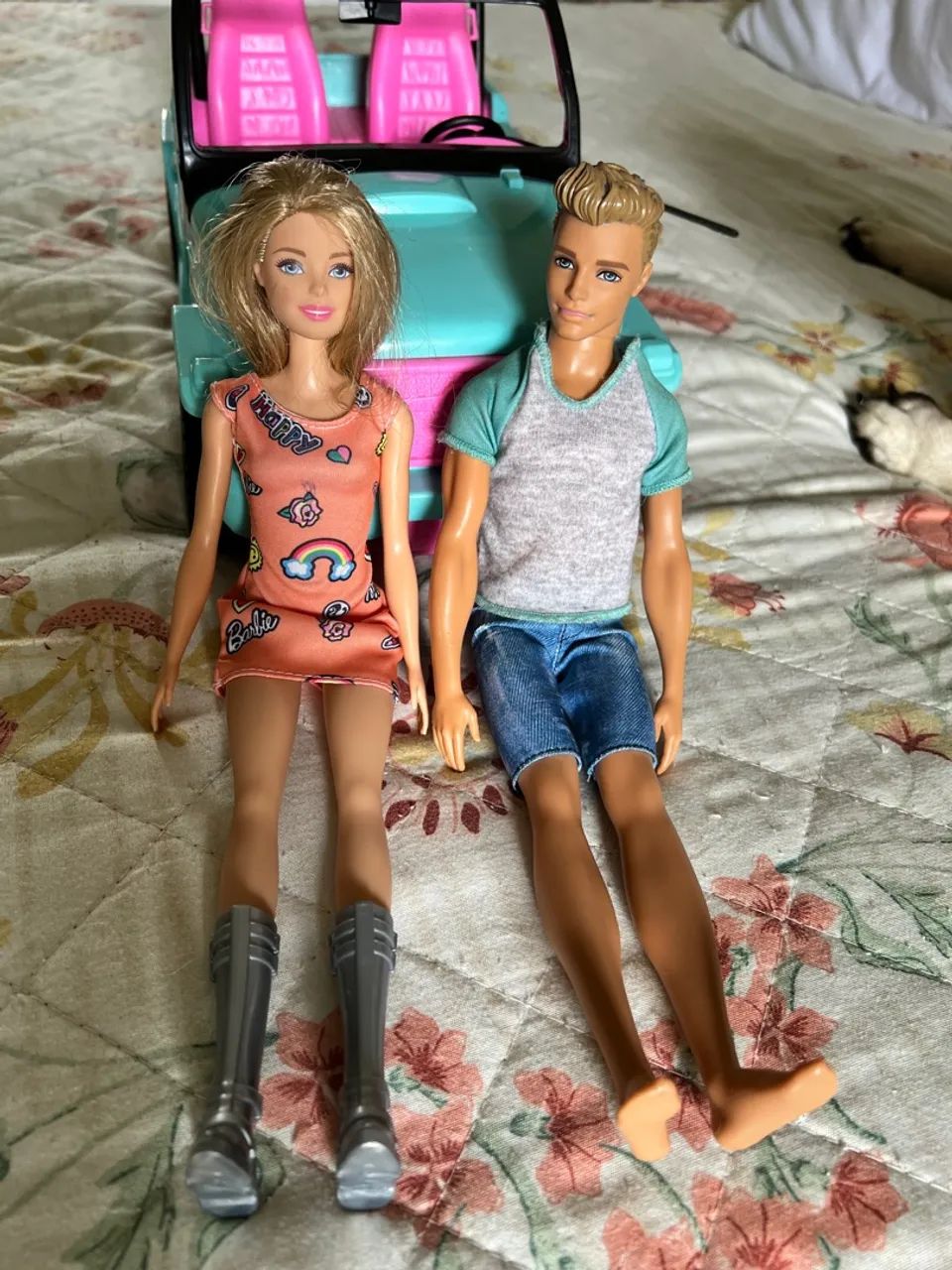 Carro Jeep Barbie e Ken Original - Foto 5