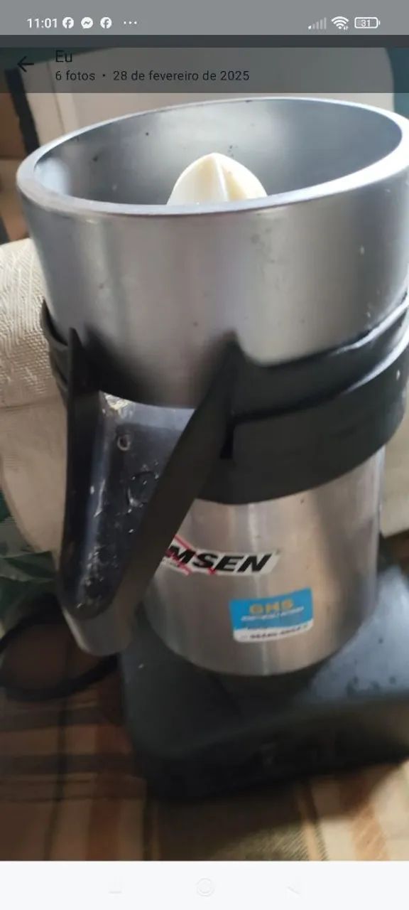 Extrator de Suco Industrial