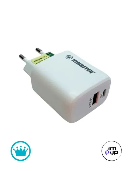Carregador de Parede Tipo C Turbo 18w - Kimaster cod: 2582 - Foto 3