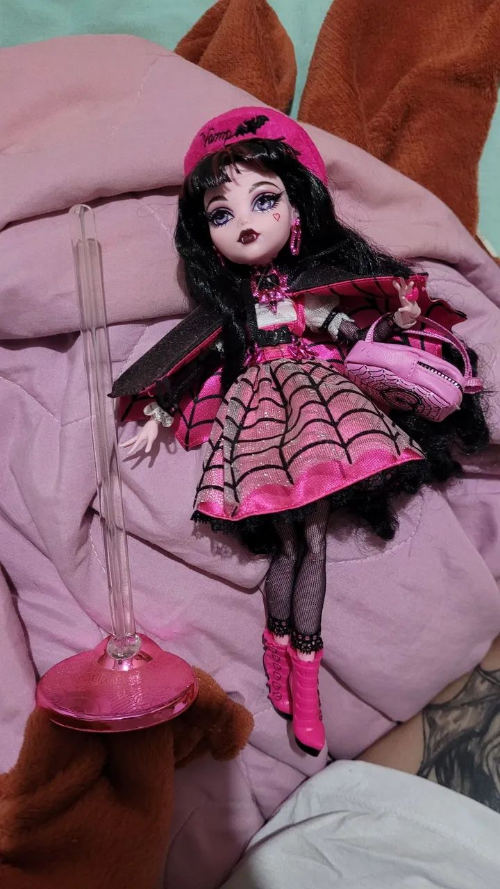 Draculaura collector haunt couture monster high especial de 10 anos