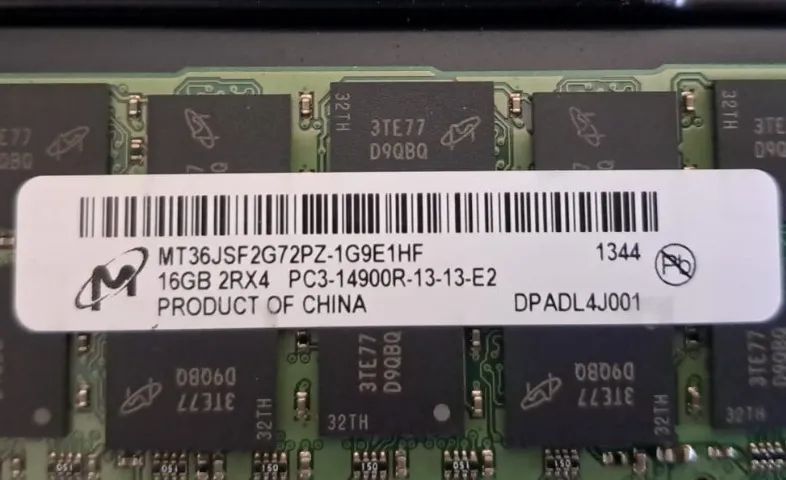 Memoria Ecc Ddr3 2 x 16 gb Ddr3 1866 Mhz (32gb) (Usada) Não entrego! Não aceito cartão - Foto 3