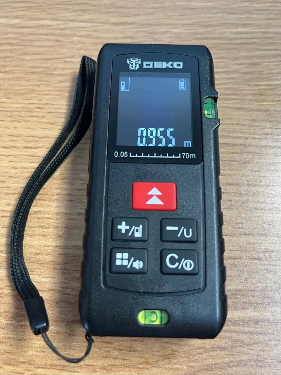 Medidor de distância a laser DEKO - 70m