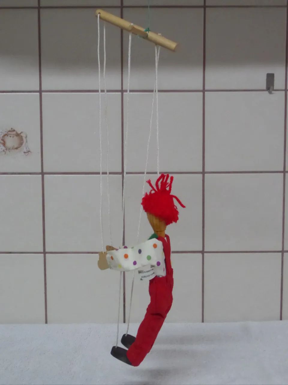 marionete boneco palhaço  - Foto 3