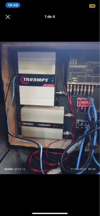 Caixa trio 4 vias toca forte  - Foto 4