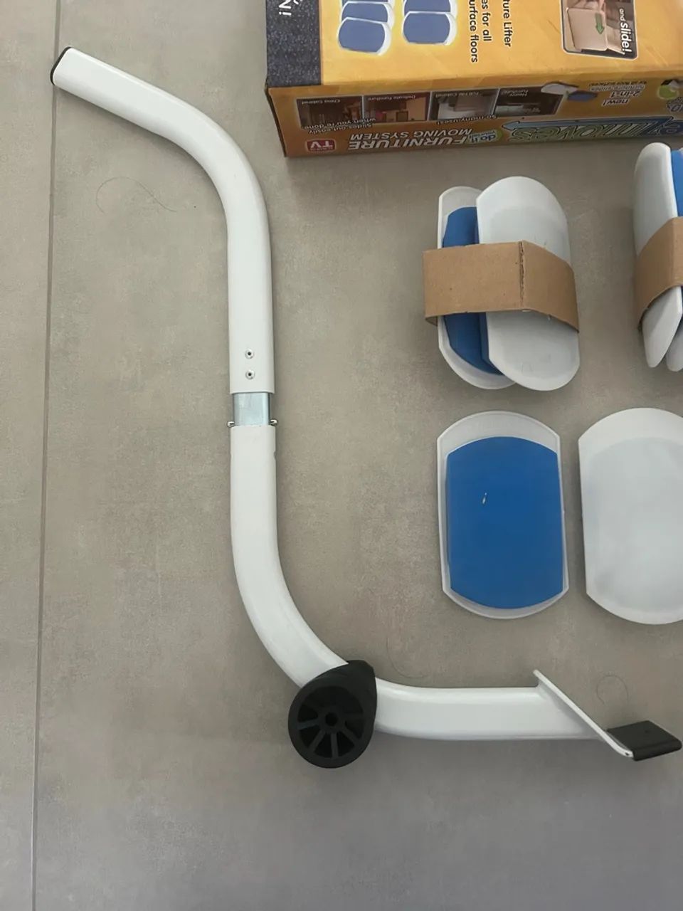 Sistema de Movimentação de Móveis EZ Moves - Kit com 8 Corrediças + Elevador - Foto 2