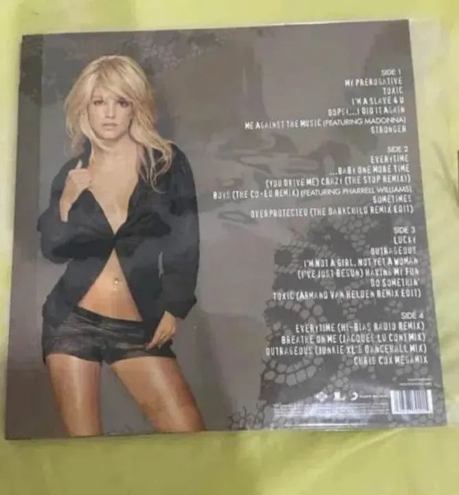 Britney Spears - vinil duplo 