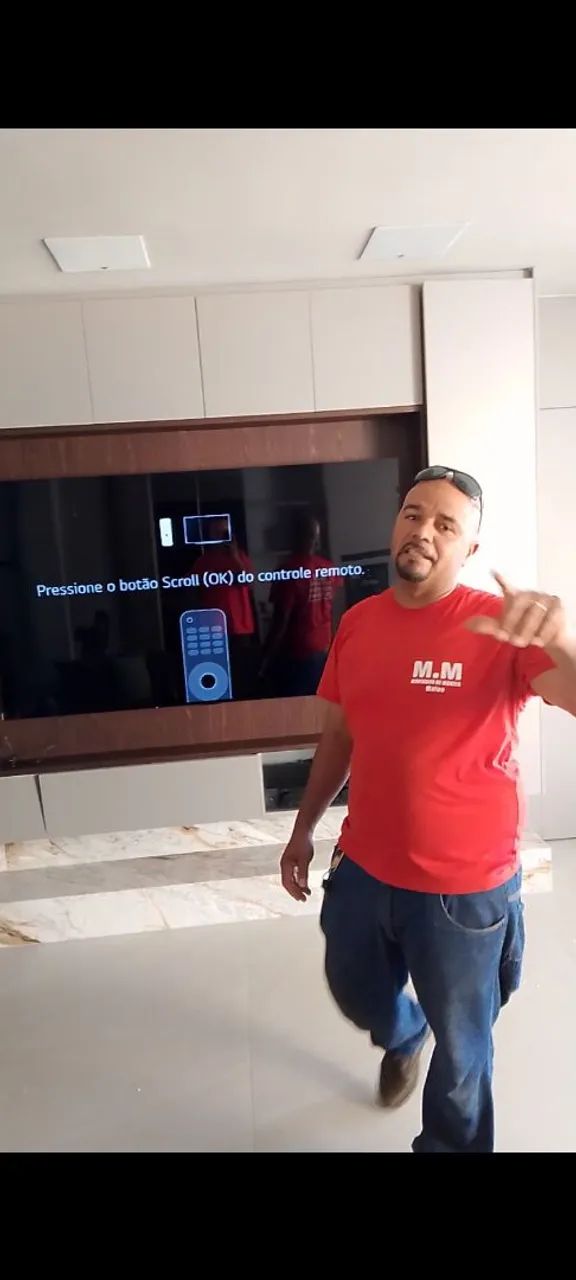 Instalamos sua televisão na parede ou no painel  - Foto 5