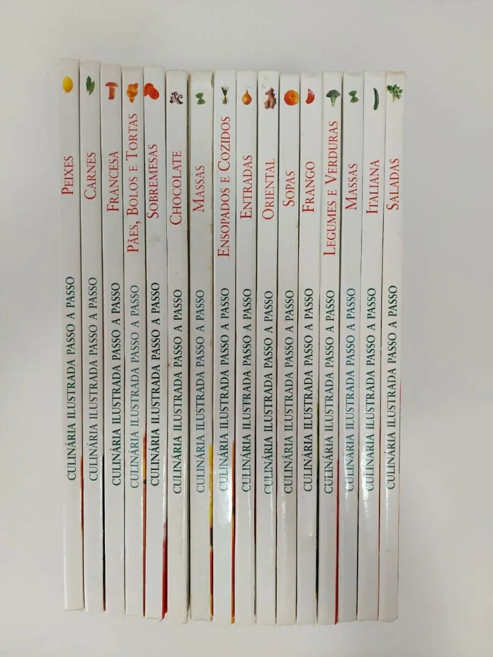 Livro de Receitas Culinária Ilustrada - 16 volumes - Foto 5