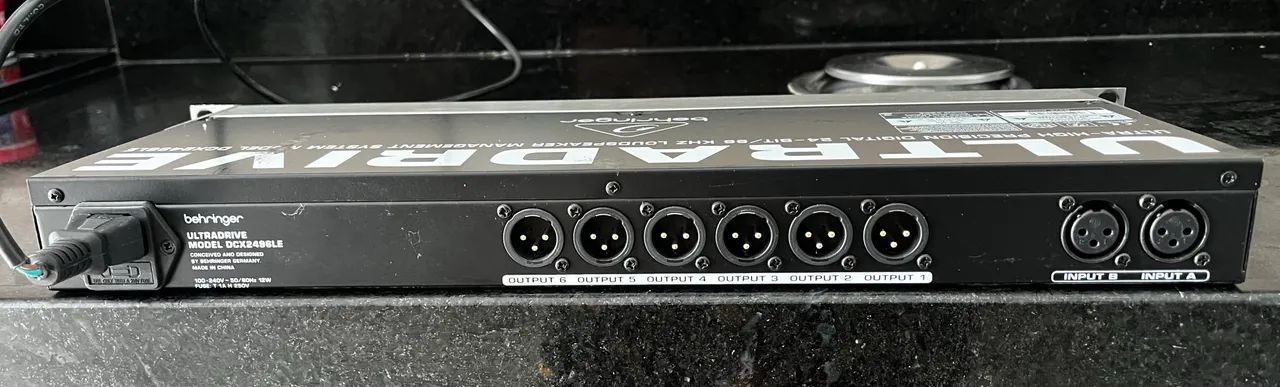 Behringer DCX2496 - ultra drive- Muito Novo  - Foto 4