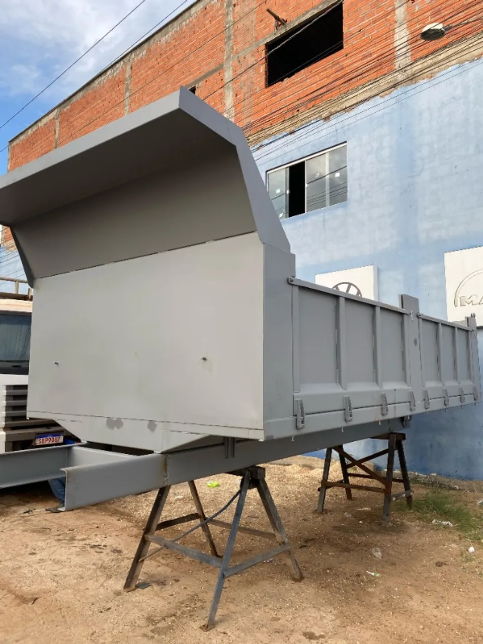 Basculante novo 10m cúbicos para caminhão truck volkswagen e ford