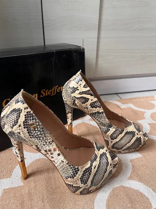 Salto alto Carmen Steffens - Python - Foto 3
