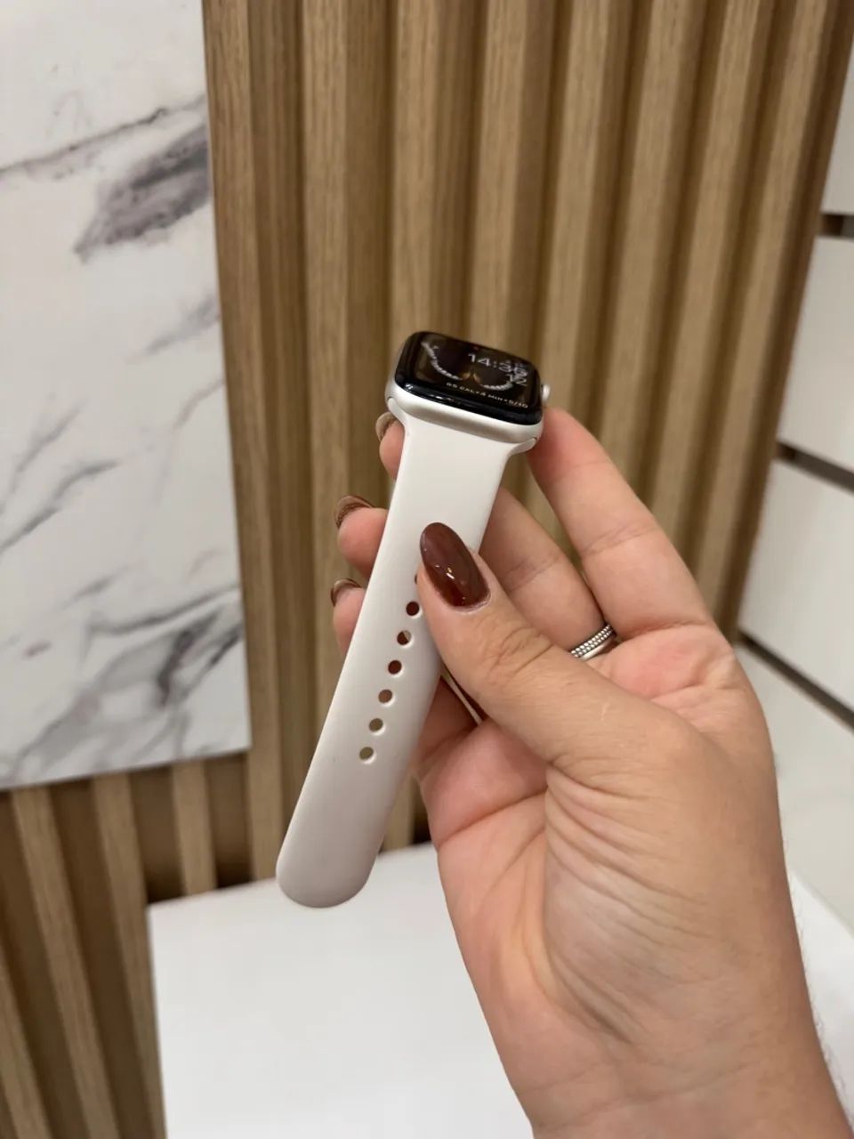 Apple Watch SE 2 44mm Starlight na garantia  - Foto 4