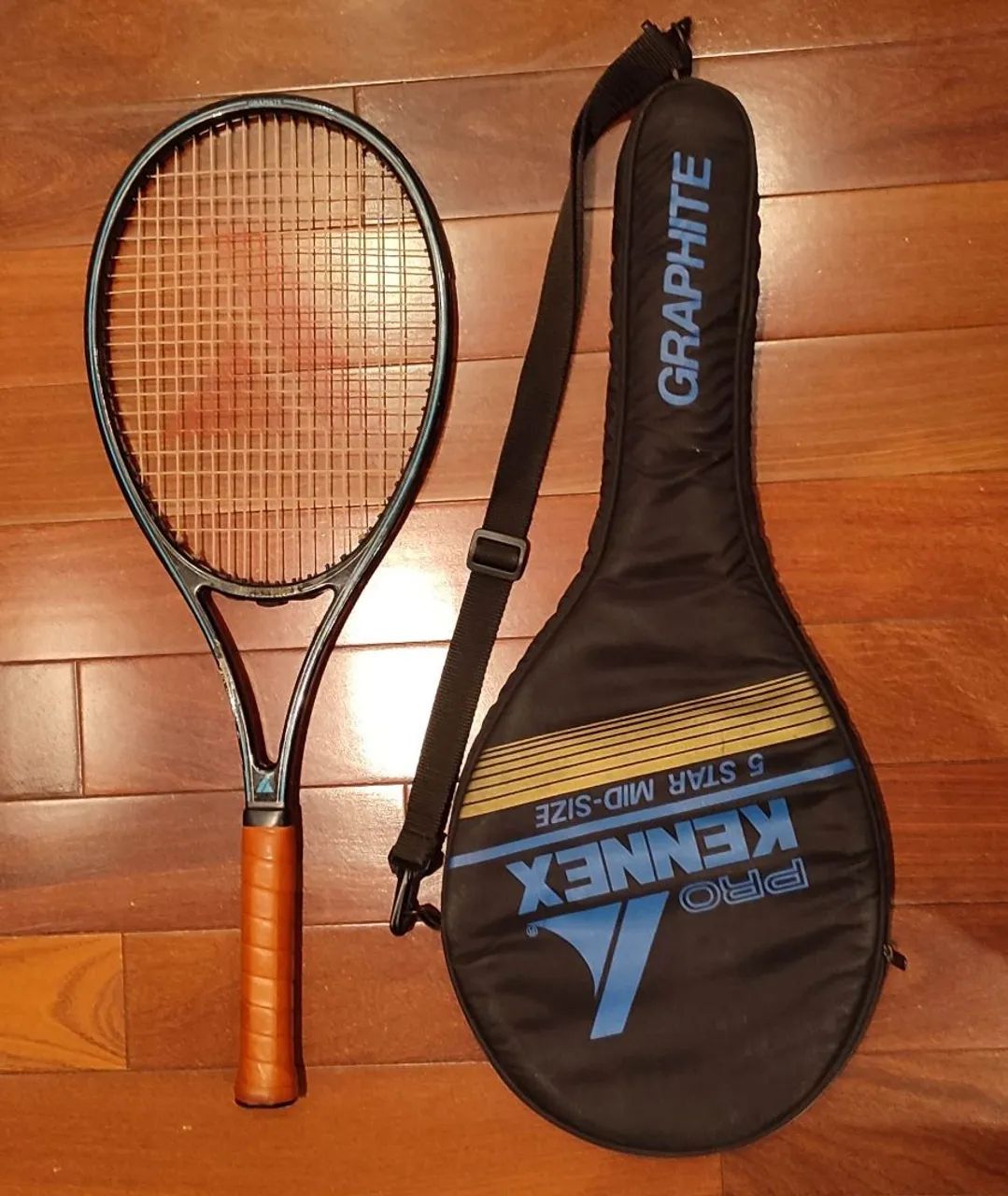Raquete de tênis PRO KENNEX 5 STAR MID SIZE GRAPHITE - Esportes de
