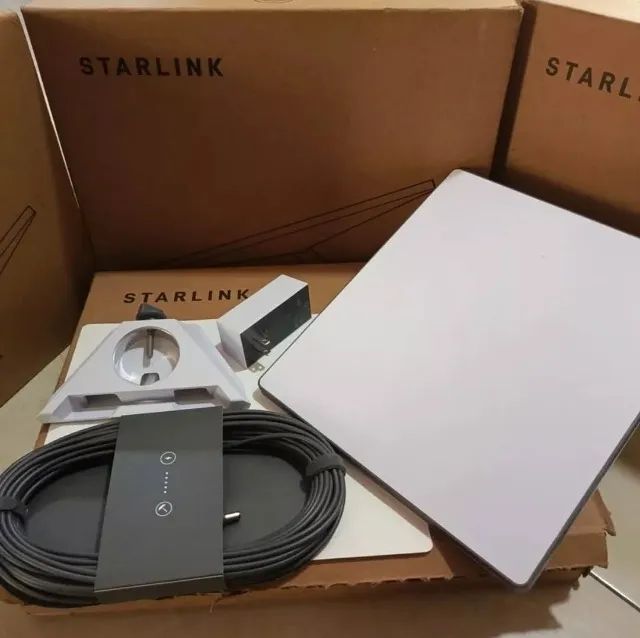 Starlink Mini - Antena completa com suporte e cabo 12v - Foto 5