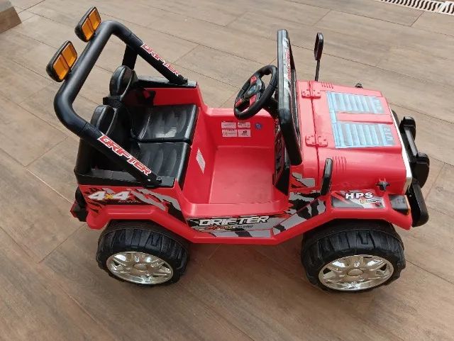 Carrinho Elétrico Jeep para até 02 crianças  - Foto 5