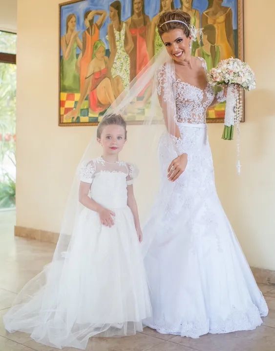 Vestido de noiva renda - novo - Foto 5