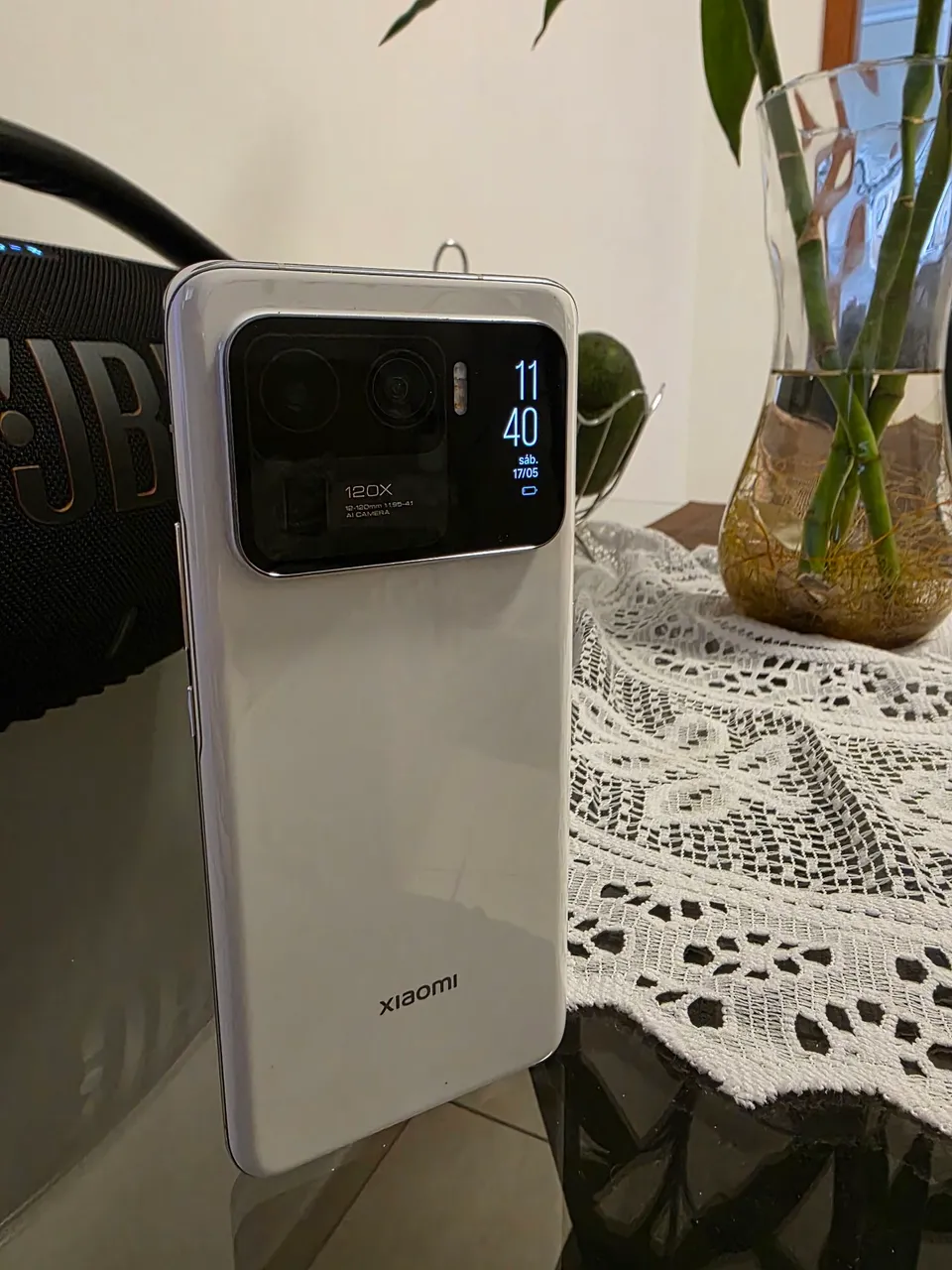 Xiaomi 11 ultra 256gb 12g de ram braco passo cartão de crédito
