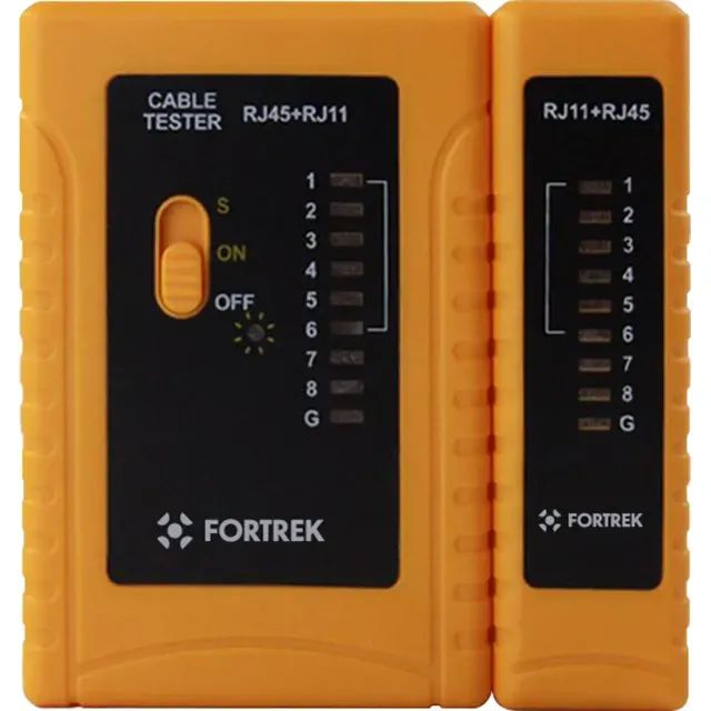 Testador de Cabos RJ11 / RJ45 - Fortrek - Foto 2